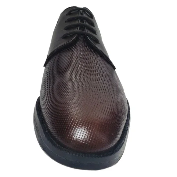 Carlos Santana Mens Power Print Oxford Leather